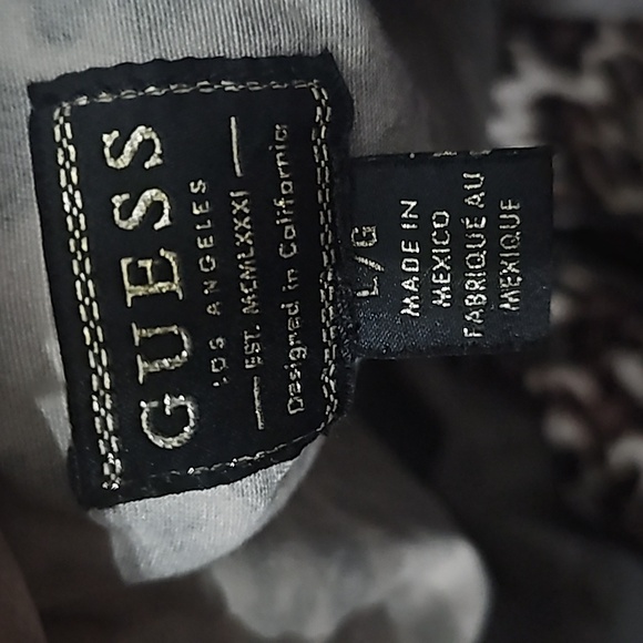 GUESS Women's Leopard-Print Bomber Jacket - Picture 3 of 12